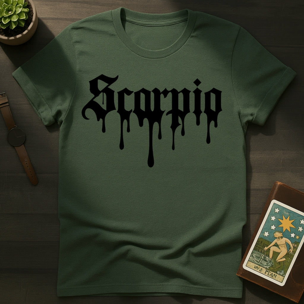 Scorpio Ink Drip T-Shirt