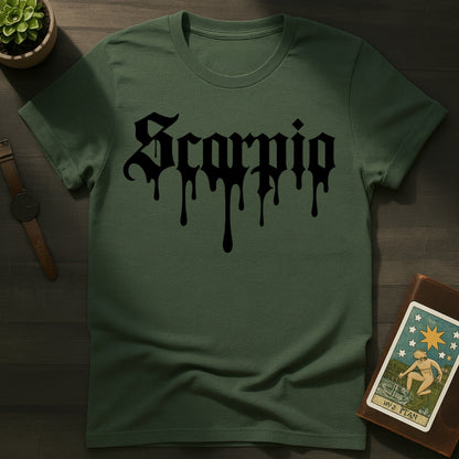 Scorpio Ink Drip T-Shirt