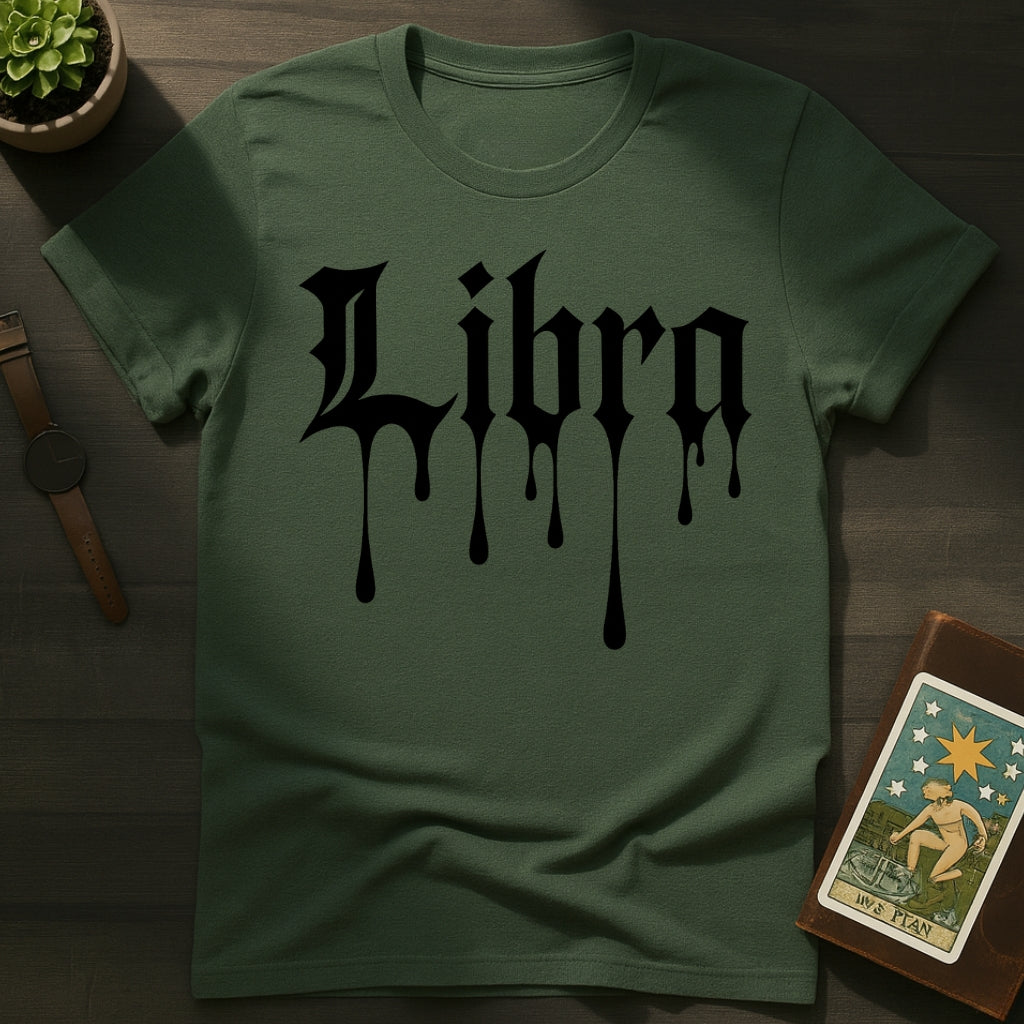 Libra Ink Drip T-Shirt