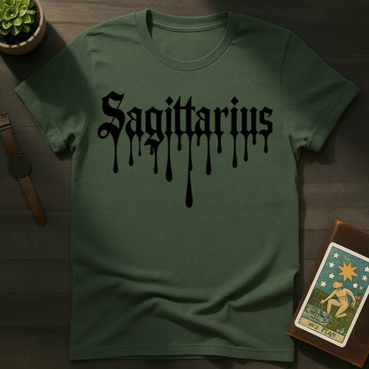 Sagittarius Ink Drip T-Shirt