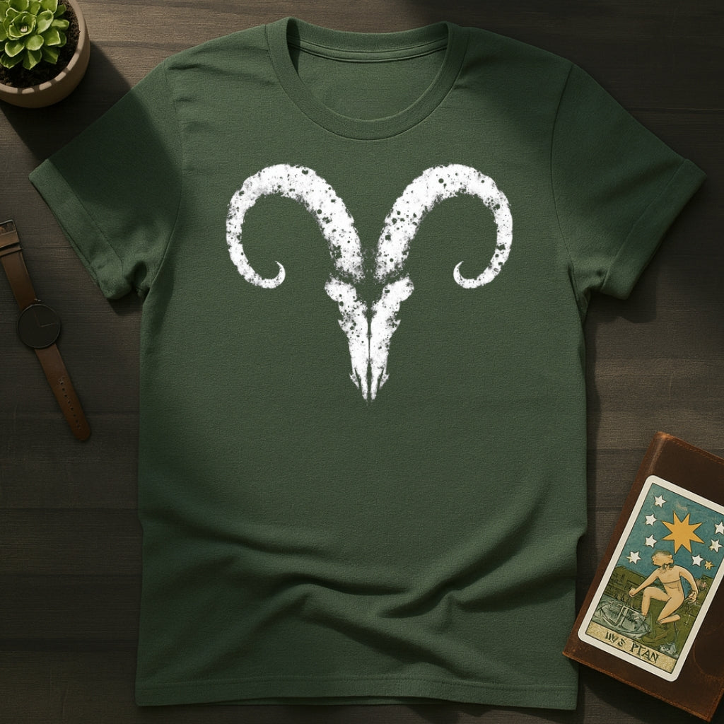 Aries Rams Head T-Shirt