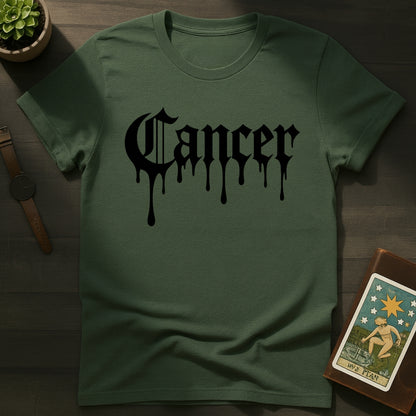 Cancer Ink Drip T-Shirt