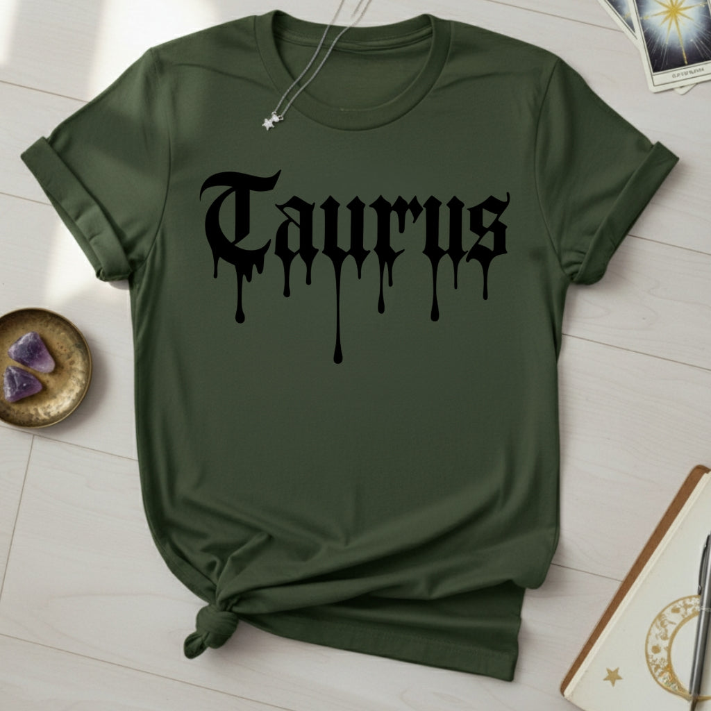 Taurus Ink Drip T-Shirt