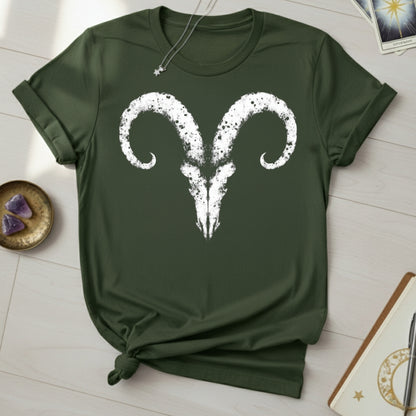 Aries Rams Head T-Shirt