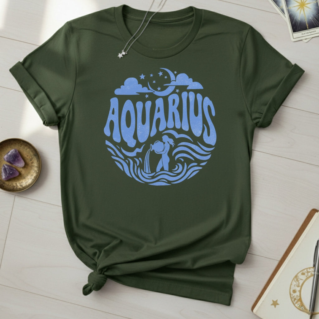 Aquarius 70's Vibe T-Shirt