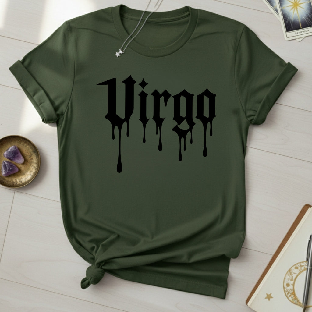 Virgo Ink Drip T-Shirt