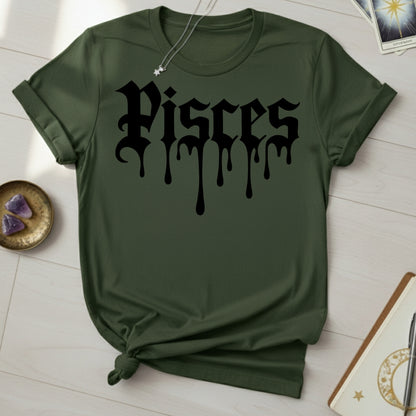 Pisces Ink Drip T-Shirt
