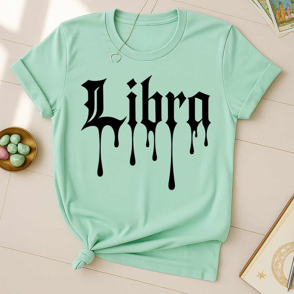Libra Ink Drip T-Shirt