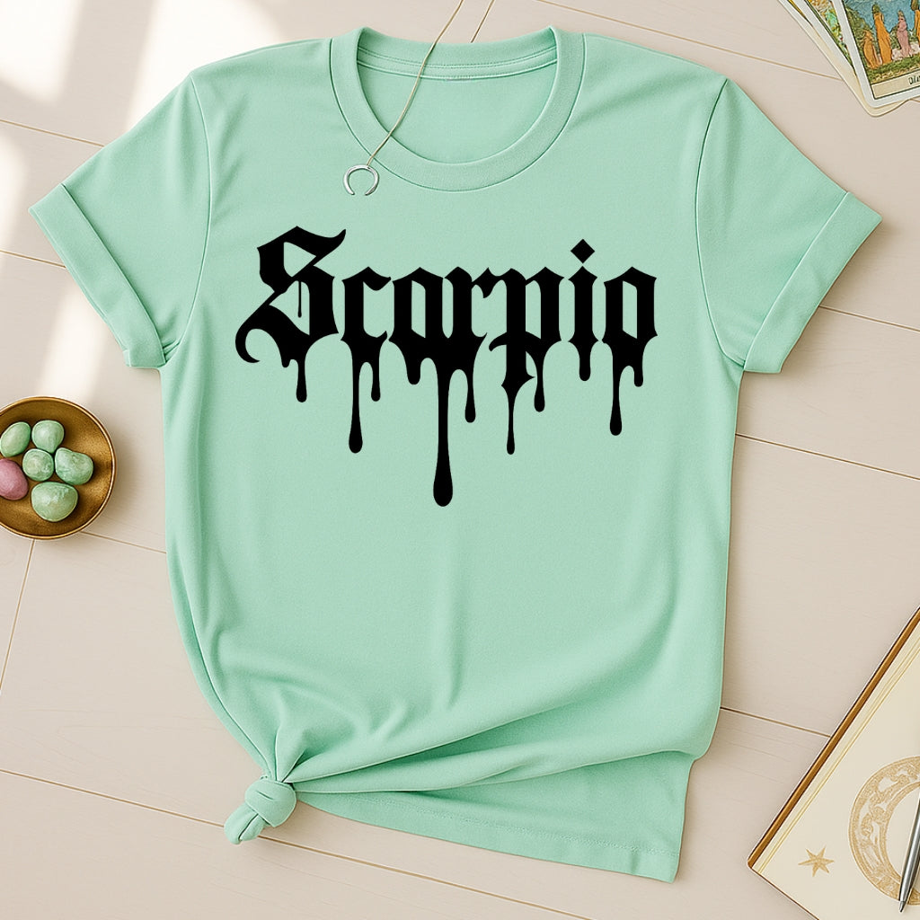 Scorpio Ink Drip T-Shirt