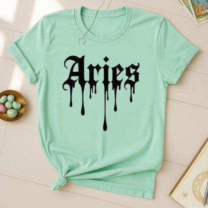 Aries Ink Drip T-Shirt