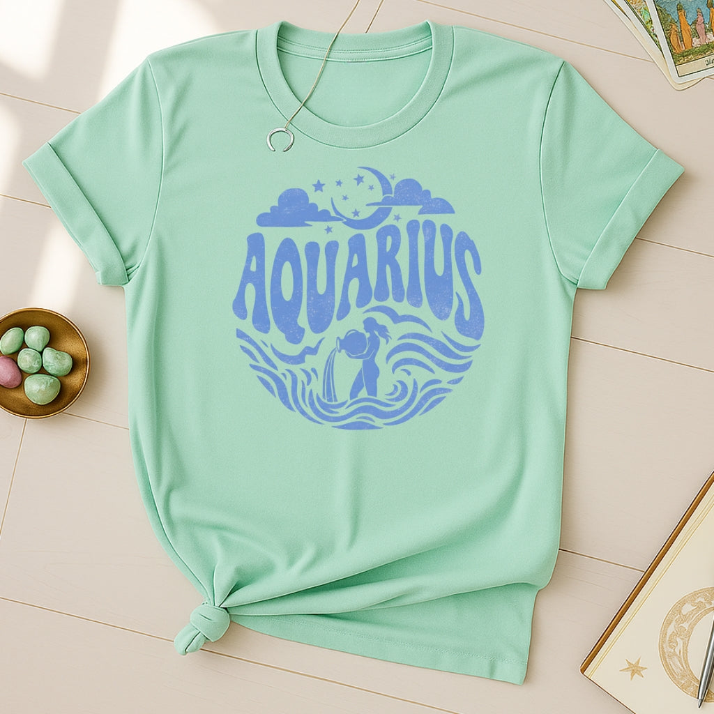 Aquarius 70's Vibe T-Shirt