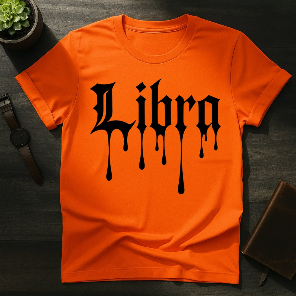 Libra Ink Drip T-Shirt