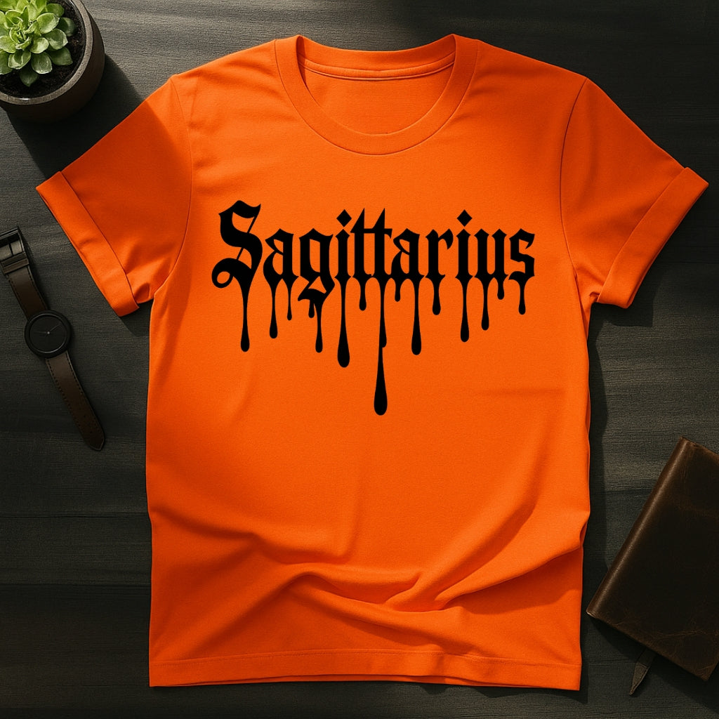 Sagittarius Ink Drip T-Shirt