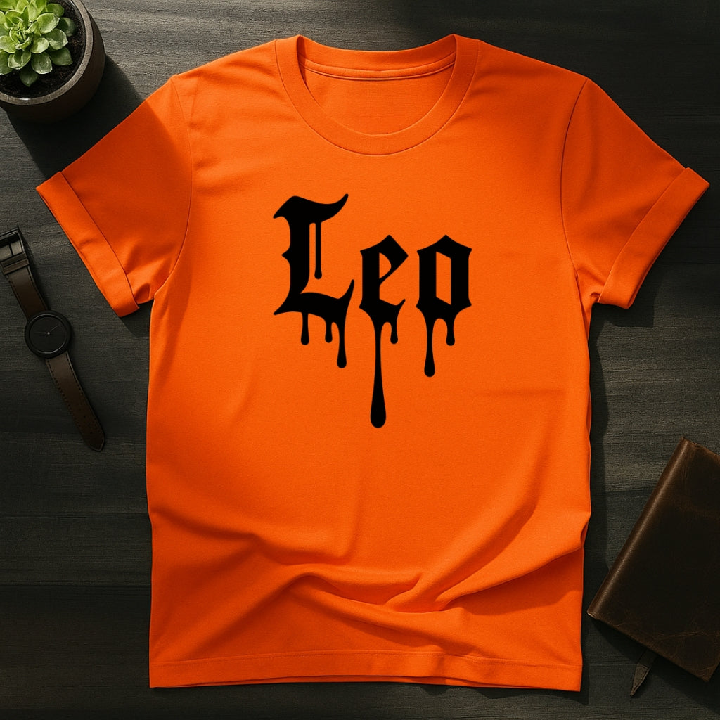 Leo Ink Drip T-Shirt