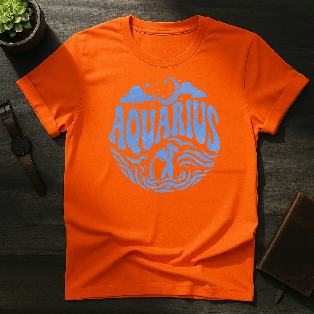 Aquarius 70's Vibe T-Shirt