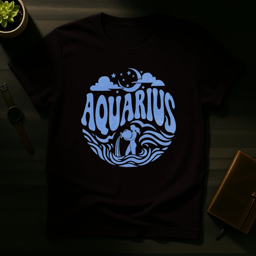 Aquarius 70's Vibe T-Shirt