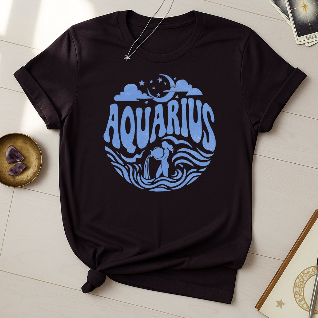 Aquarius 70's Vibe T-Shirt