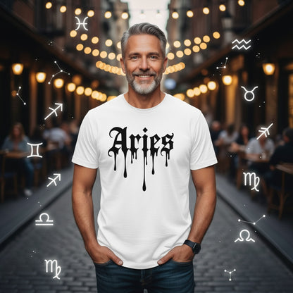 Aries Ink Drip T-Shirt