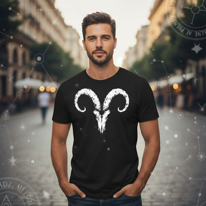 Aries Rams Head T-Shirt