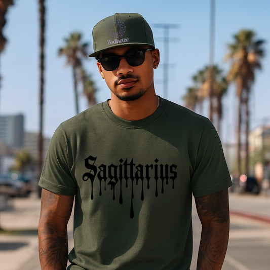Sagittarius Ink Drip T-Shirt