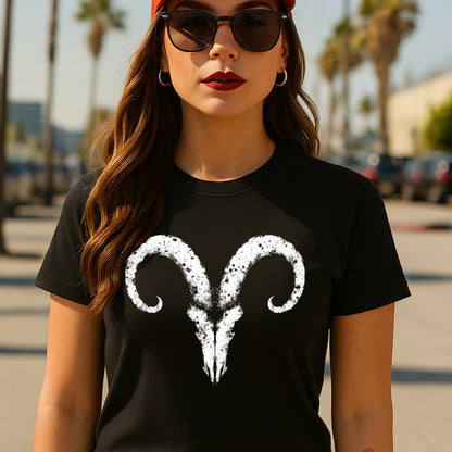 Aries Rams Head T-Shirt