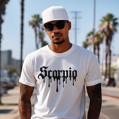 Scorpio Ink Drip T-Shirt