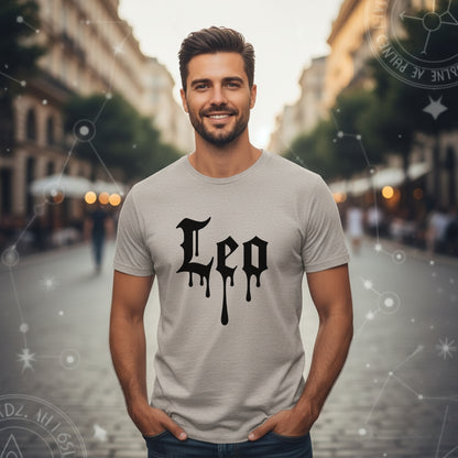 Leo Ink Drip T-Shirt