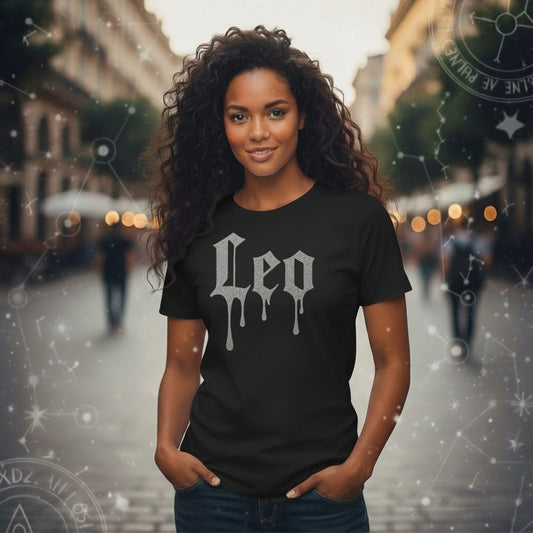 Leo Silver Ink T-Shirt