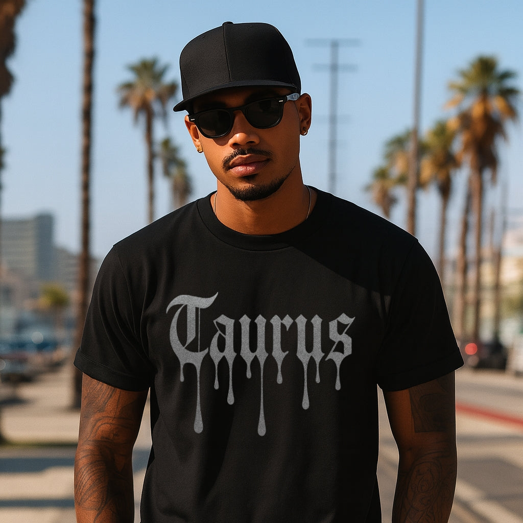 Taurus Silver Ink T-Shirt