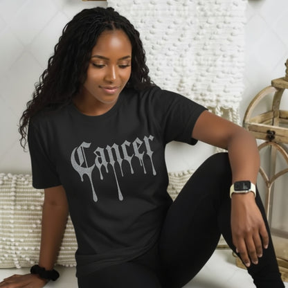 Cancer Silver Ink T-Shirt