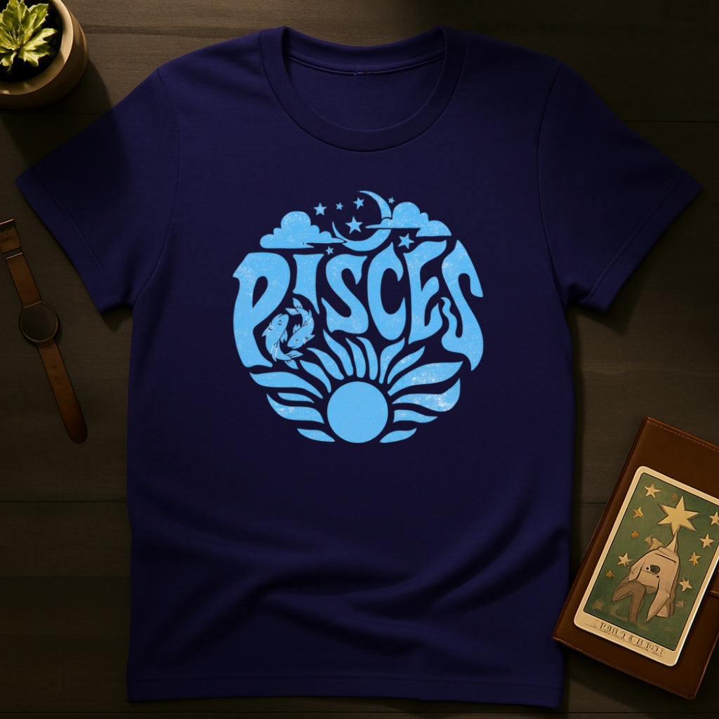 Pisces 70's Vibe T-Shirt