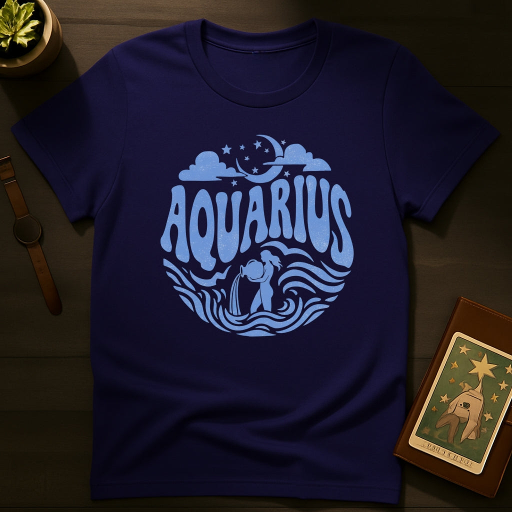 Aquarius 70's Vibe T-Shirt