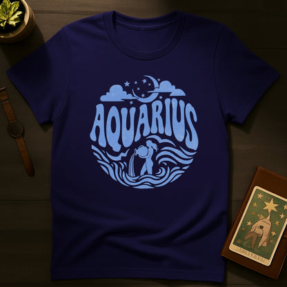 Aquarius 70's Vibe T-Shirt