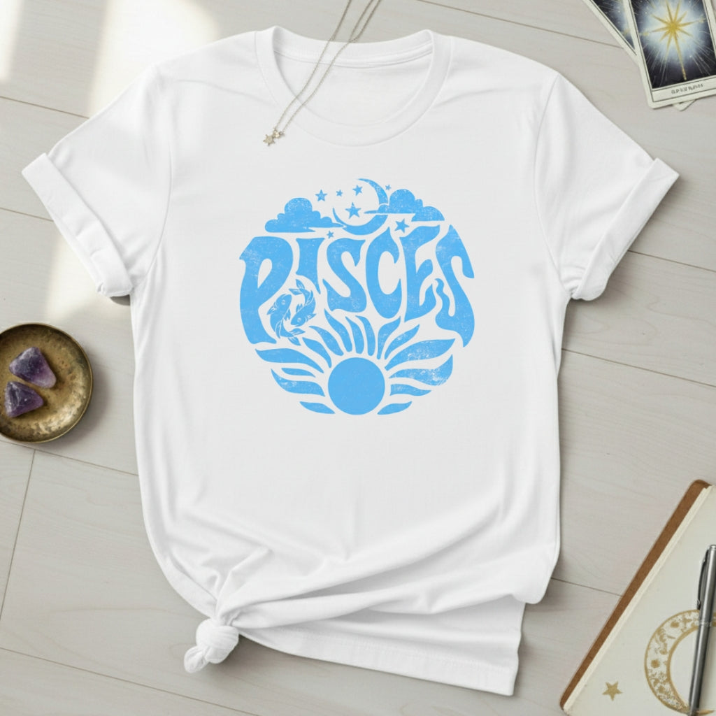 Pisces 70's Vibe T-Shirt