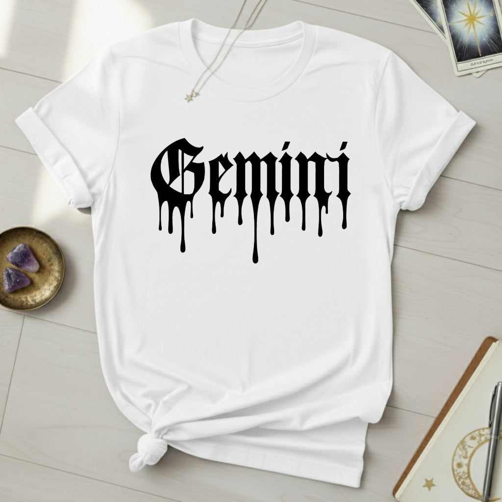 Gemini Ink Drip T-Shirt