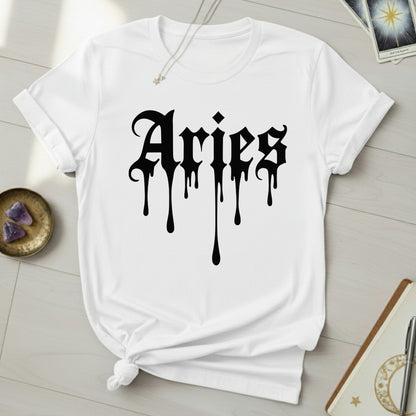 Aries Ink Drip T-Shirt