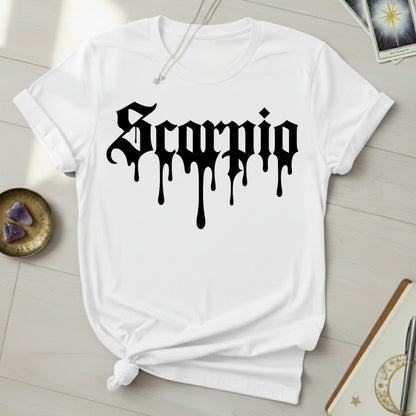 Scorpio Ink Drip T-Shirt