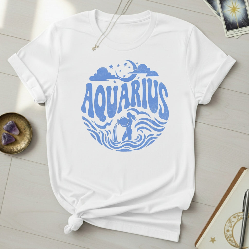 Aquarius 70's Vibe T-Shirt