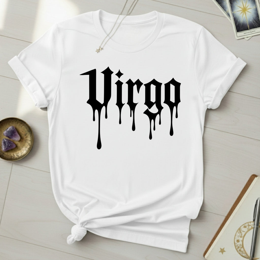 Virgo Ink Drip T-Shirt