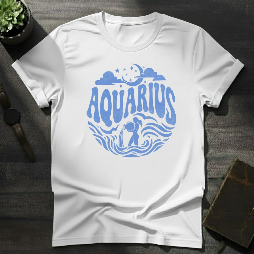 Aquarius 70's Vibe T-Shirt