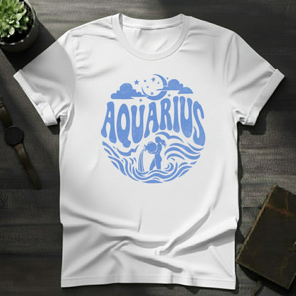 Aquarius 70's Vibe T-Shirt